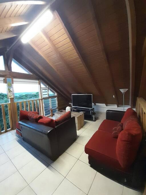 Maison Bord De Mer A 100 M Saint-Francois  Exteriör bild