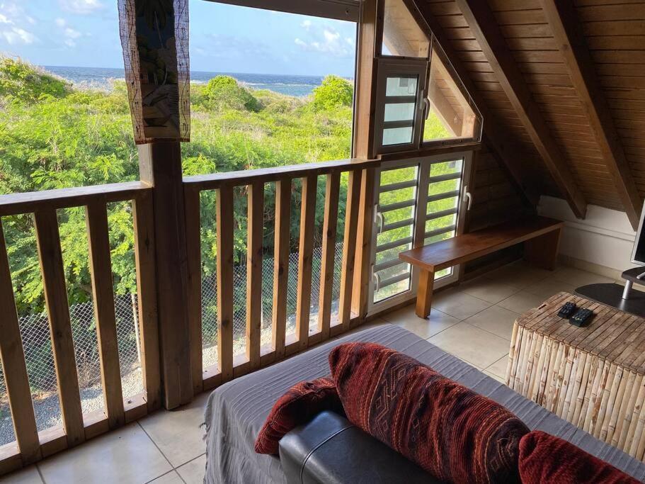 Maison Bord De Mer A 100 M Saint-Francois  Exteriör bild
